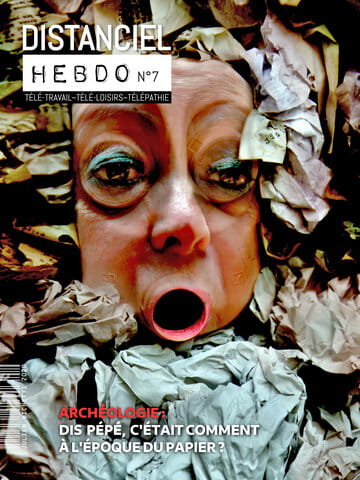 « Distanciel Hebdo 7 » photographisme de la série Distanciel Hebdo © Julien Richetti, 2020 (impression format portrait 3:4 sur dibond)