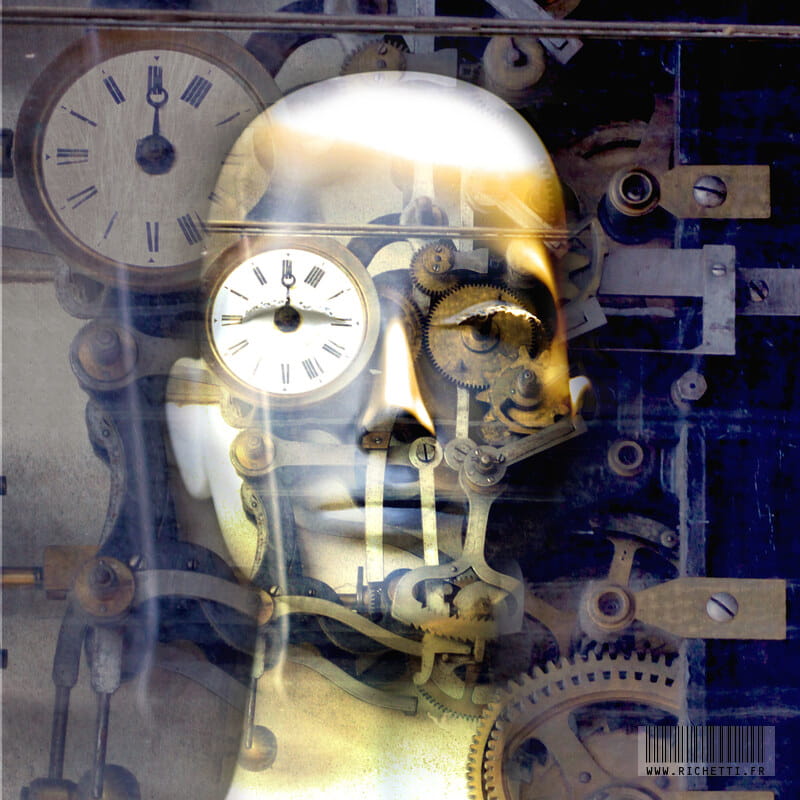Time (Gynoïde 85V) ~ Estampe numérique © Julien Richetti, artiste ...