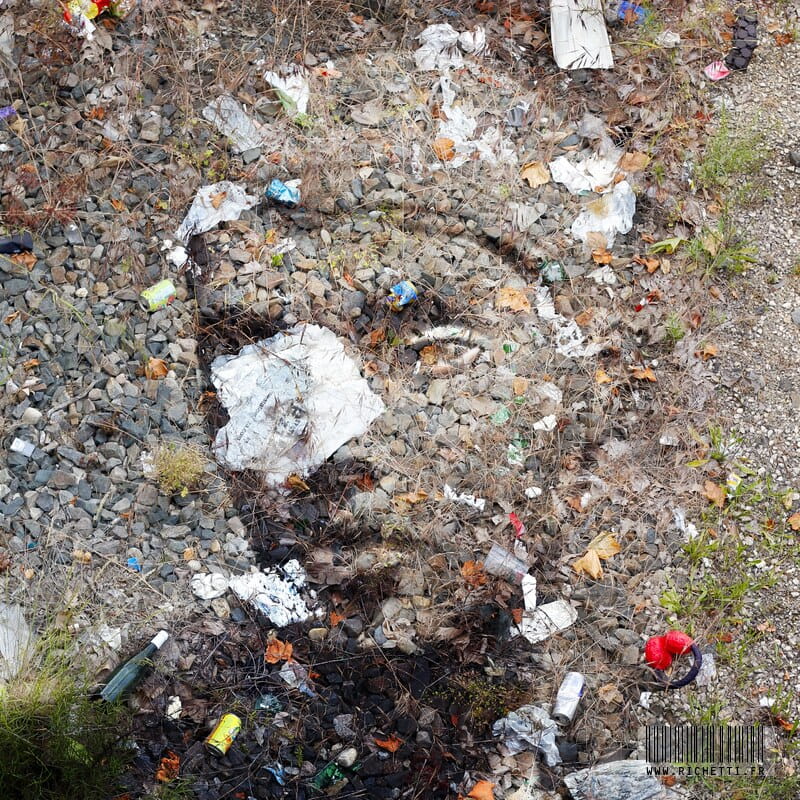 Fanette, Le fossé ~ Estampe numérique © Julien Richetti, artiste ...
