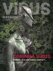 « Virus Magazine n°3 » photographisme de la série Virus Magazine © Julien Richetti, 2020 (impression format portrait 3:4 sur dibond)