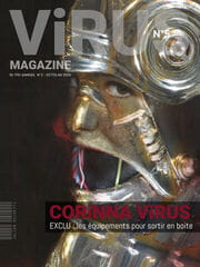« Virus Magazine n°5 » photographisme de la série Virus Magazine © Julien Richetti, 2020 (impression format portrait 3:4 sur dibond)