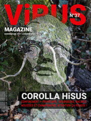 « Virus Magazine n°37 » photographisme de la série Virus Magazine © Julien Richetti, 2020 (impression format portrait 3:4 sur dibond)