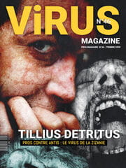 « Virus Magazine n°46 » photographisme de la série Virus Magazine © Julien Richetti, 2020 (impression format portrait 3:4 sur dibond)