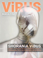 « Virus Magazine n°71 » photographisme de la série Virus Magazine © Julien Richetti, 2020 (impression format portrait 3:4 sur dibond)